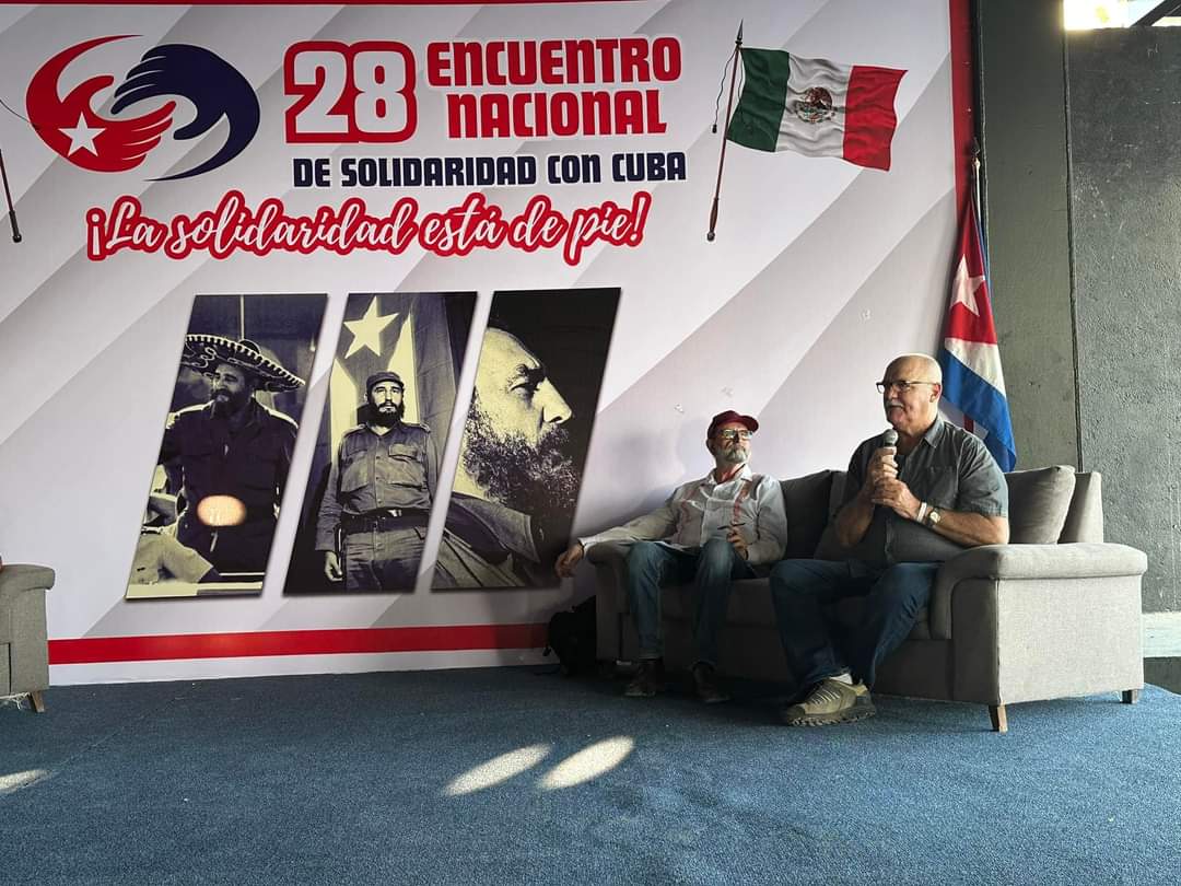 Encuentro Nacional de Solidaridad con Cuba con miras a contribuir en la recuperación económica de Acapulco y un pronunciamiento por la guerra en Gaza
