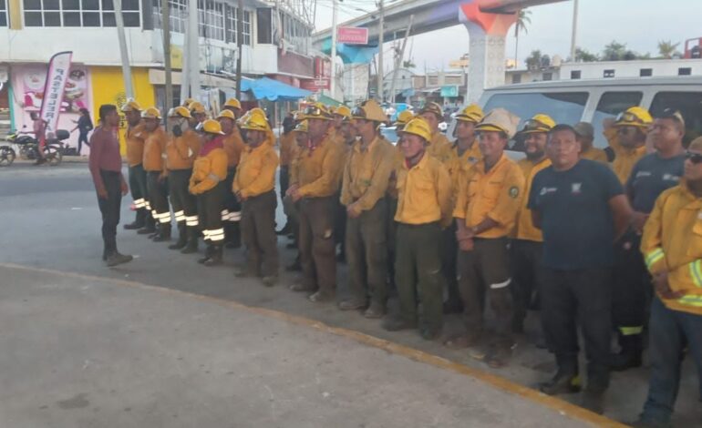 Continúan labores para sofocar en su totalidad el incendio forestal del Parque Nacional El Veladero
