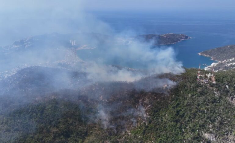 Trabaja Gobierno Municipal en sofocación de incendios registrados en Acapulco