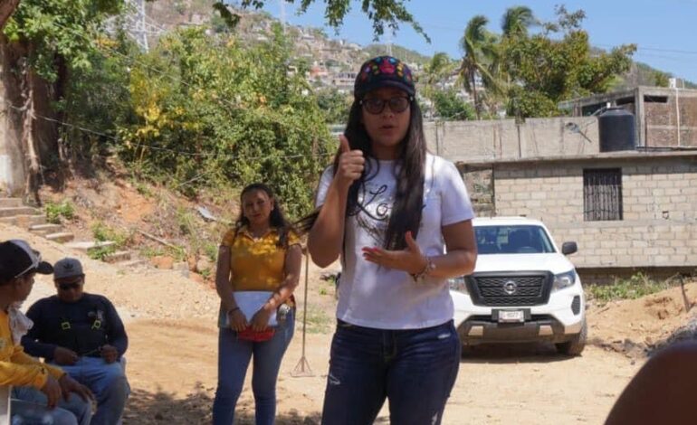 Atiende Citlali Calixto invitaciones ciudadanas en diversos barrios y colonias de Acapulco
