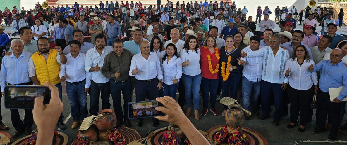 Ustedes son el motor que tenemos en la Montaña, les dice Manuel Añorve a militantes del PRI, PAN y PRD