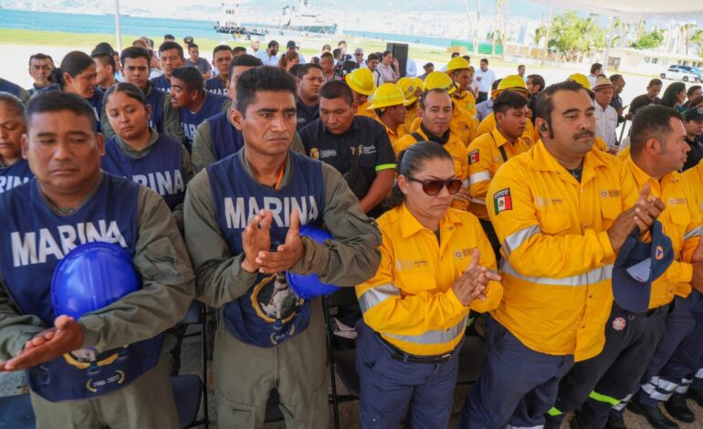 Participa la gobernadora en la sesión del Comité Estatal de Manejo de Fuego