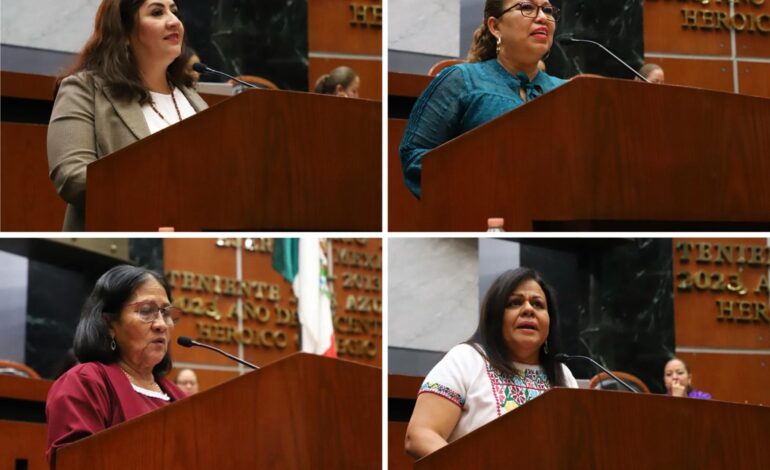 Diputadas de la LXIII legislatura refrendan compromiso con la agenda en pro de las mujeres
