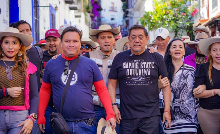 Se regresa a los gobiernos corruptos o se da continuidad a la Cuarta Transformación, plantea Félix Salgado en Taxco