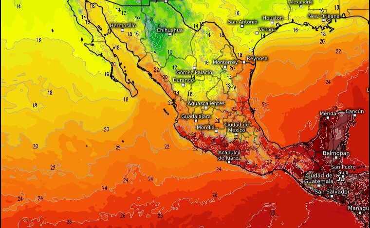 Se pronostica ambiente caluroso y altas temperaturas en gran parte del estado