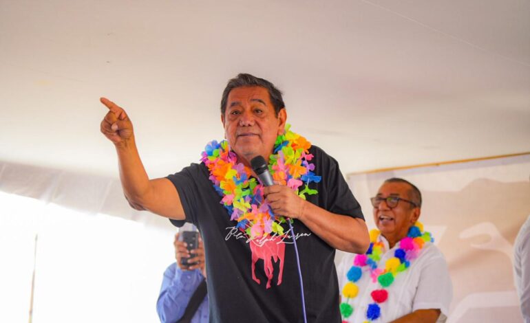 Llama Félix Salgado a inconformes a trabajar por el partido