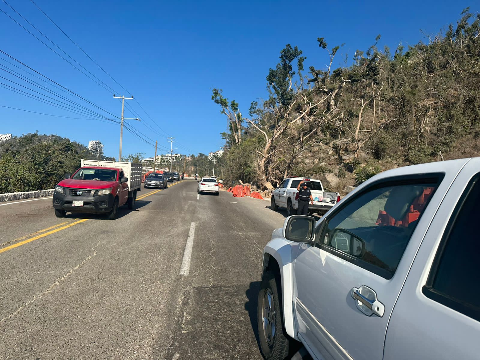 Concluyen los trabajos de reparación en la Avenida Escénica