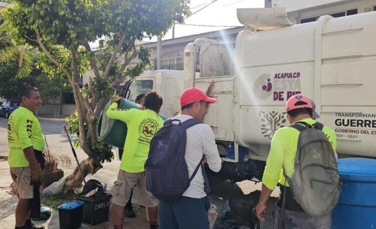 Promotora de Playas Acapulco ha recolectado 540 toneladas de basura en el primer periodo de las vacaciones de Semana Santa