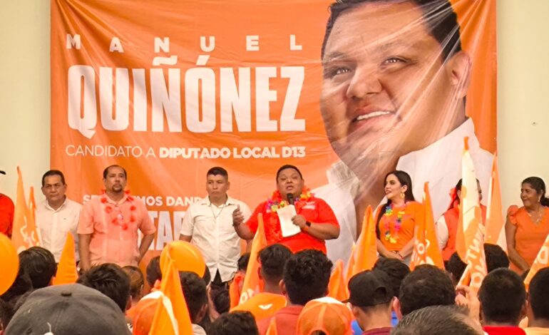 El distrito 13 se pintará naranja: Gaby Bernal