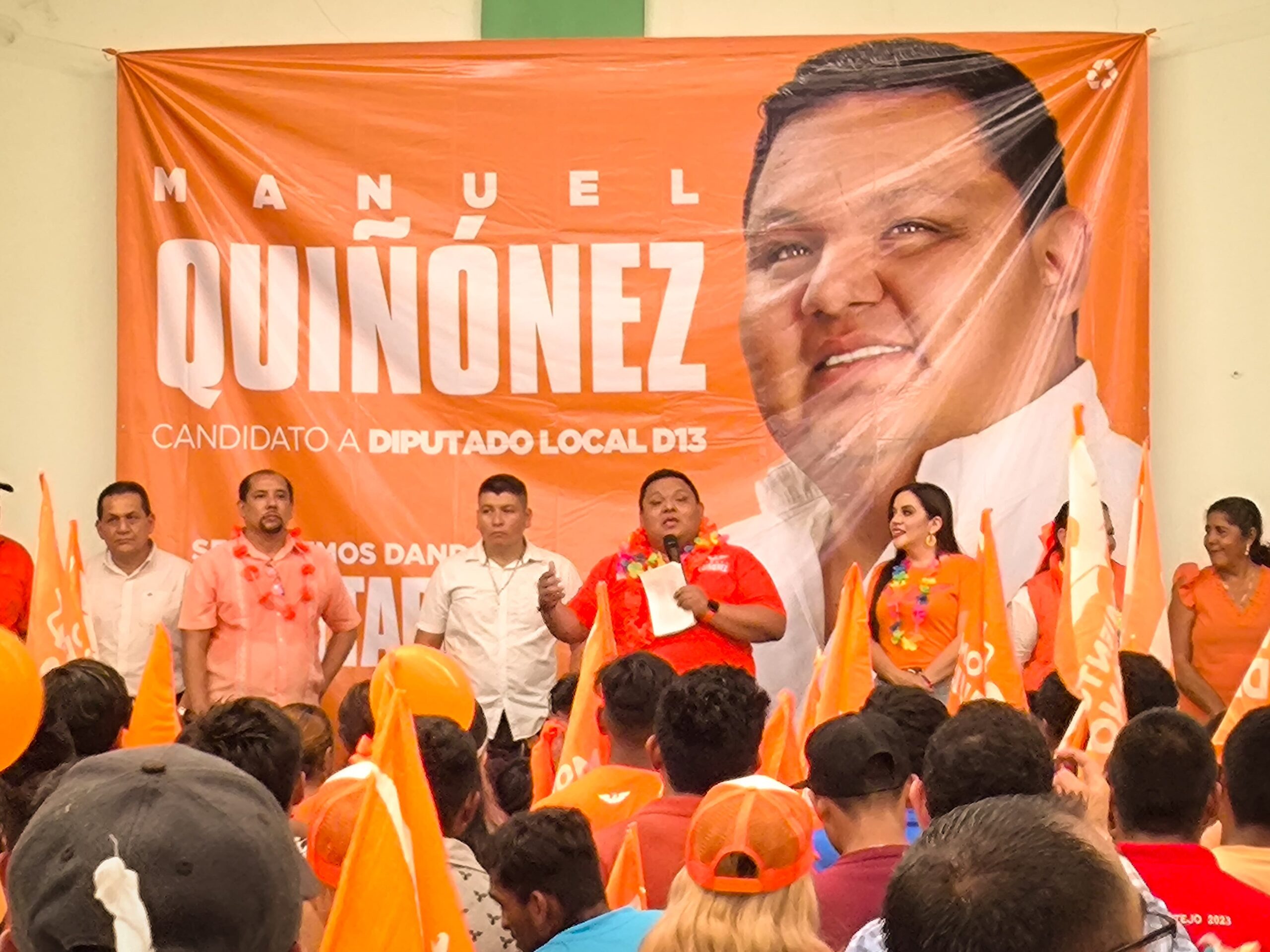 El distrito 13 se pintará naranja: Gaby Bernal