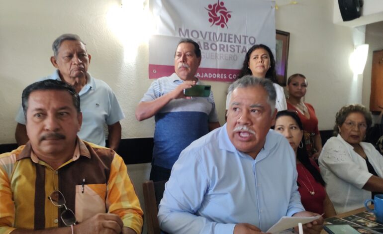 Ya no es posible una colusión entre el crimen organizado y la política, infiere Movimiento Laborista de Guerrero
