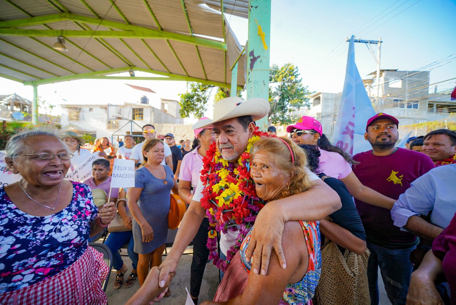 Convoca Félix Salgado a utilizar el voto para reforzar los programas de Morena a favor del pueblo