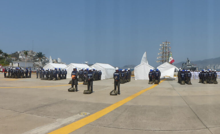 Personal Naval concluye Curso Primera Respuesta Ante Desastres