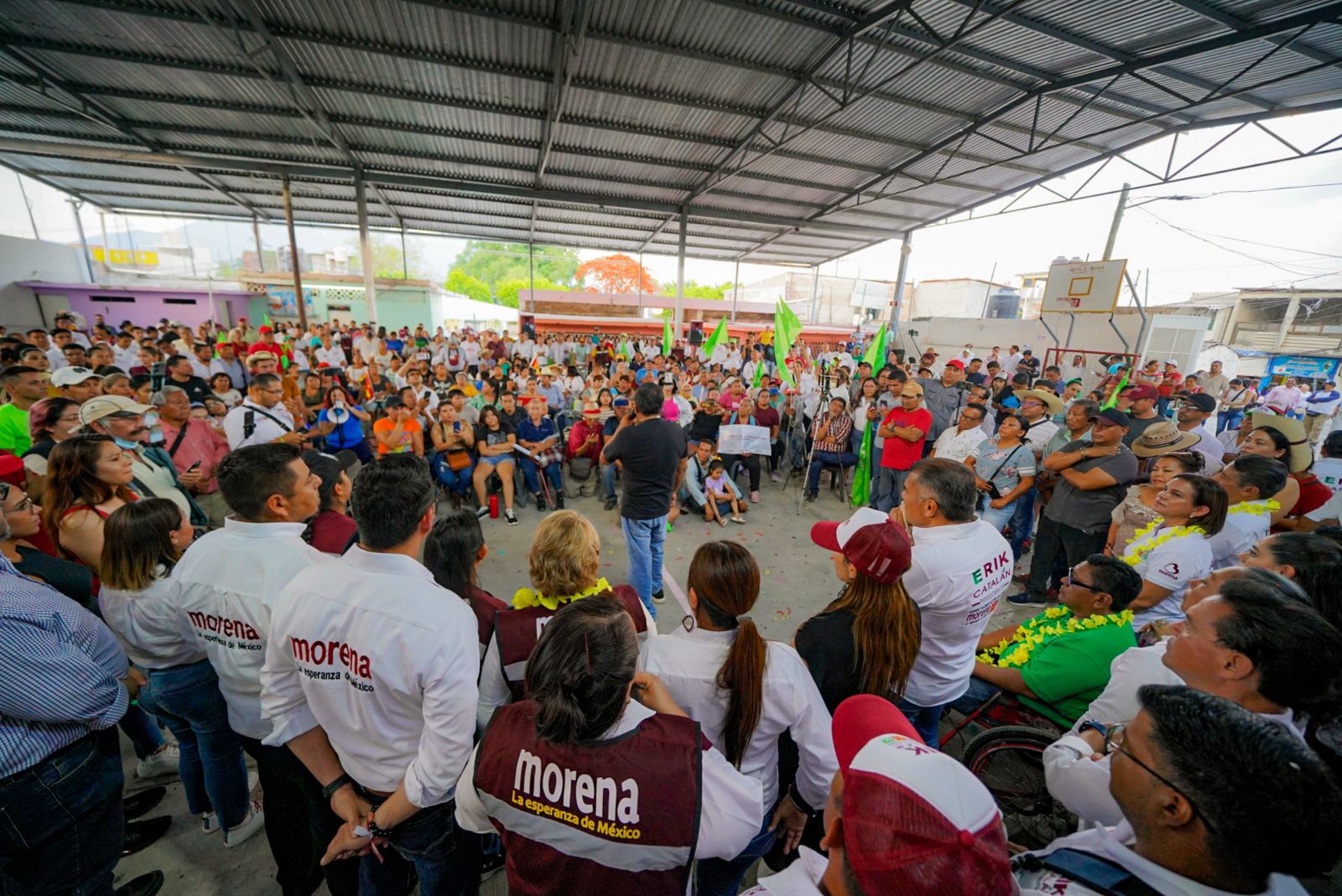 El pueblo ya abrió los ojos, expresa Félix Salgado en Iguala y llama a la unidad