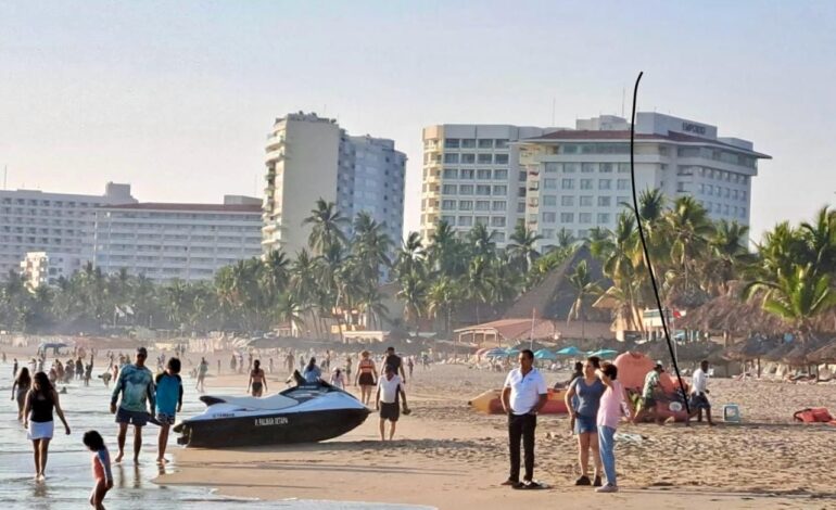 Exitosa temporada vacacional para destinos turísticos de Guerrero