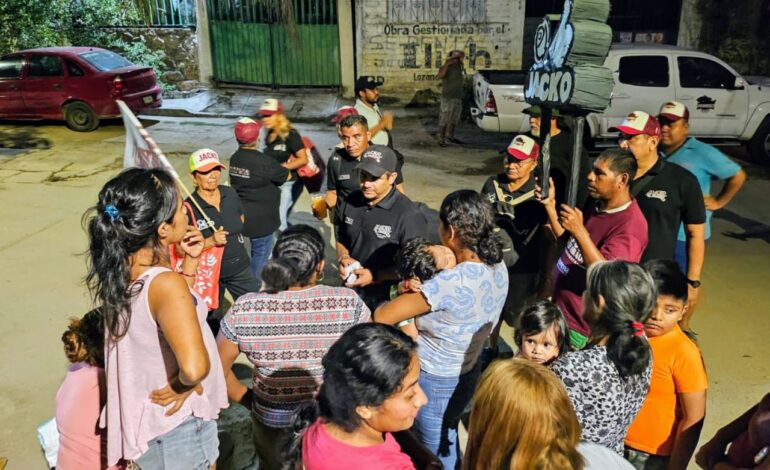 Diálogo directo con el pueblo de Jacko Badillo en el Distrito 9 local