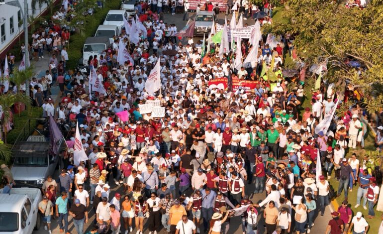 Abrazan más de 60 mil acapulqueños la continuidad de Abelina López Rodríguez