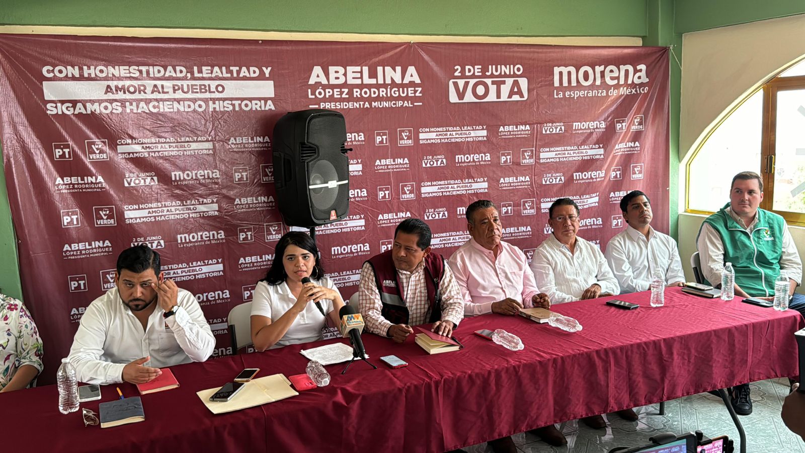 Se adhiere la regidora Brenda Hernández Marino al proyecto de continuidad de la candidata Abelina López Rodríguez