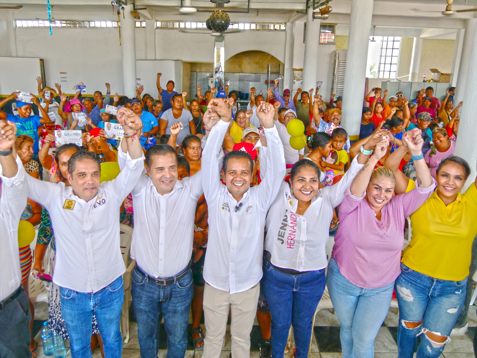 Se suma Napoleón Astudillo al proyecto de Carlos Granda
