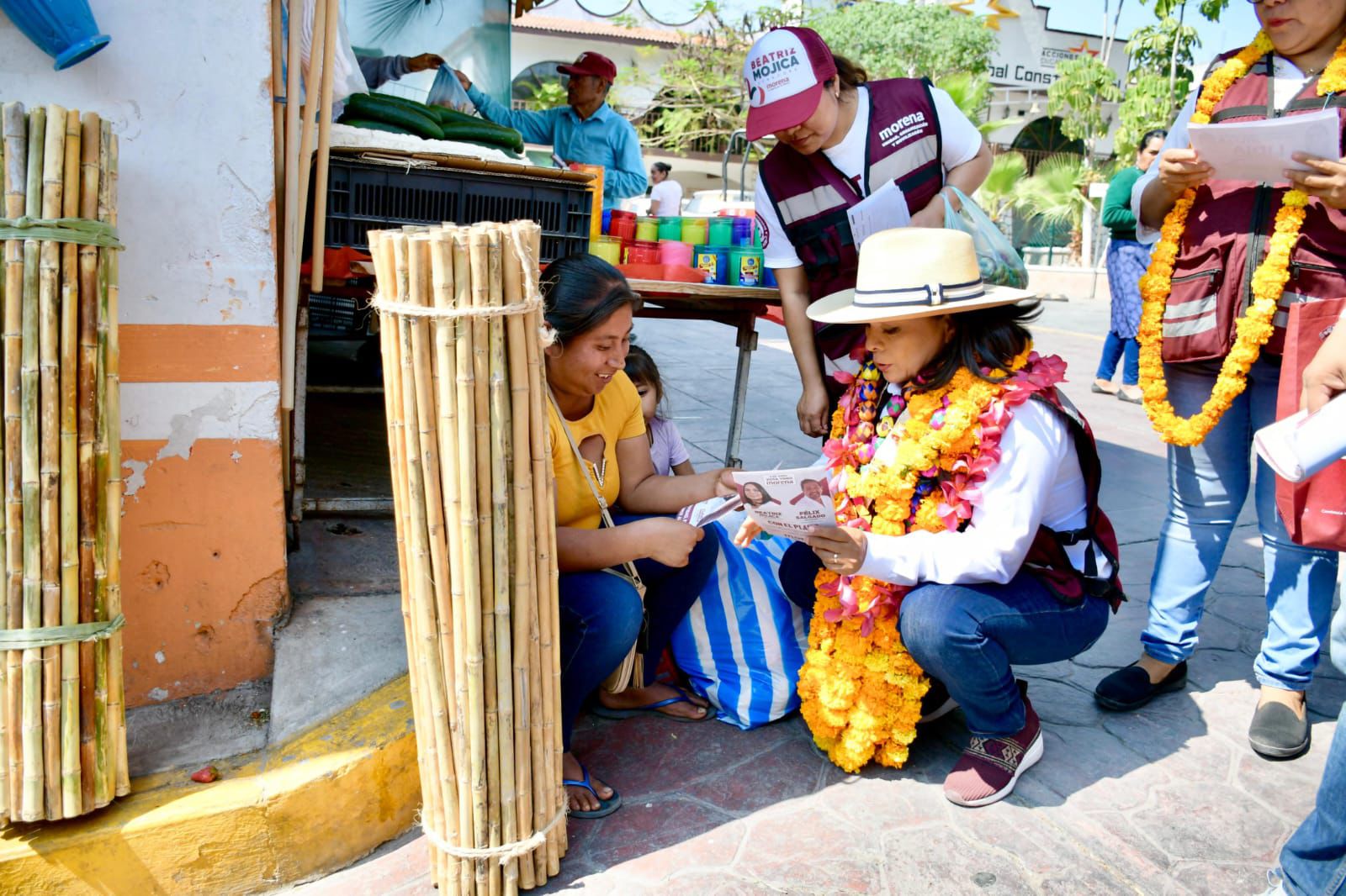 “Yo soy hija de campesinos y ganaderos”, narra Beatriz Mojica en Zitlala y se compromete a honrar su palabra