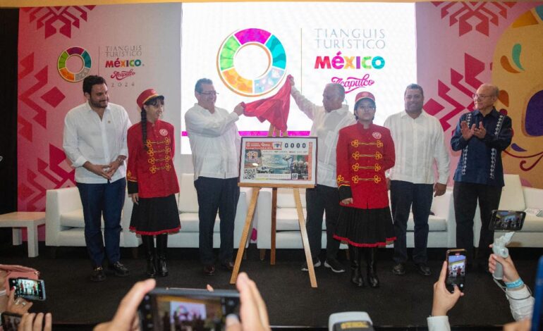 Develan billete de lotería el «renacimiento de Acapulco»