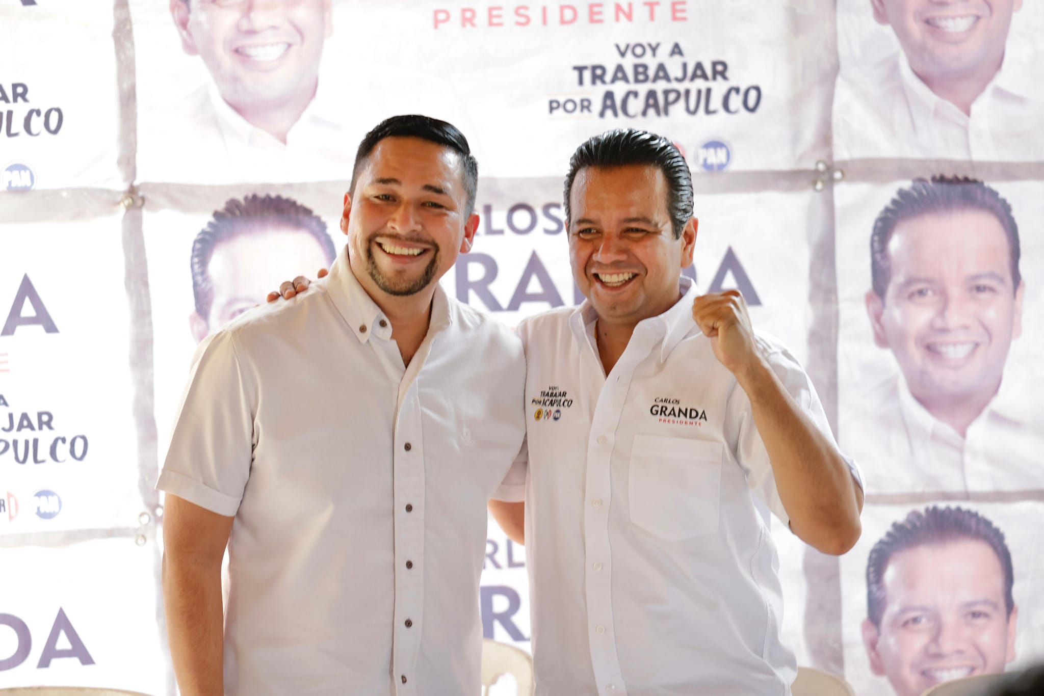 Cuestiona Carlos Granda índices de violencia en Acapulco, mientras Abelina López hace campaña para su reelección
