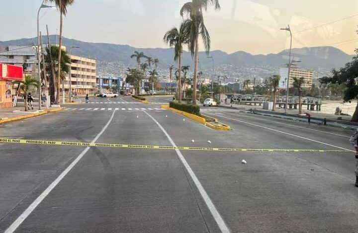 Balean a un automovilista en Acapulco; muere en el hospital