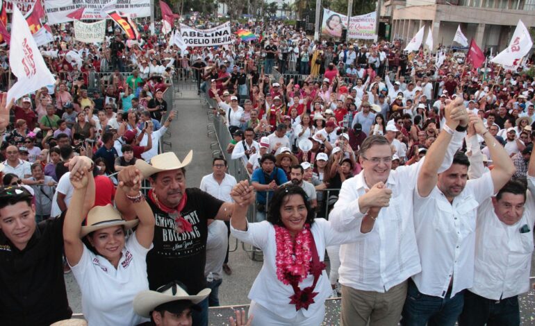 Respaldan Marcelo Ebrard, Félix Salgado y Beatriz Mojica a Abelina López Rodríguez