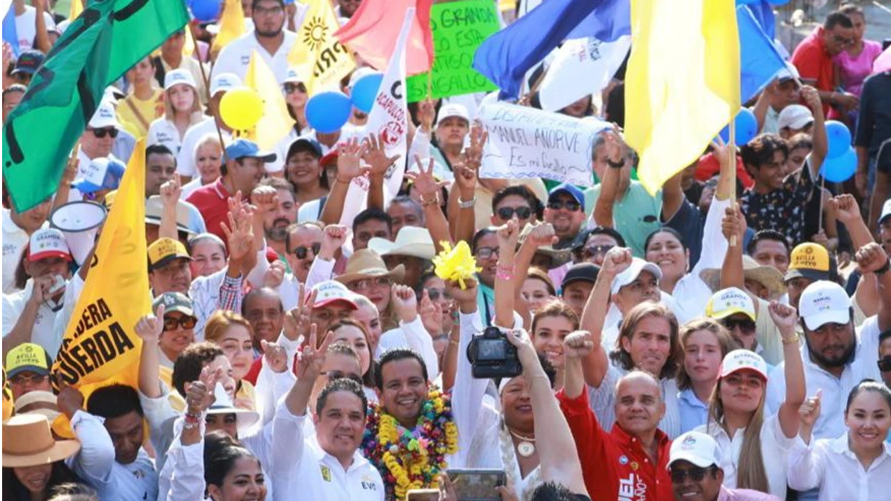 Añorve estuvo con Granda en su arranque de campaña en Acapulco