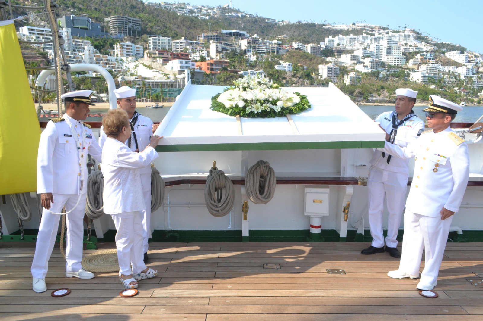 La Secretaría de Marina conmemora el 110 aniversario de la Gesta Heroica del 21 de abril de 1914 en Acapulco