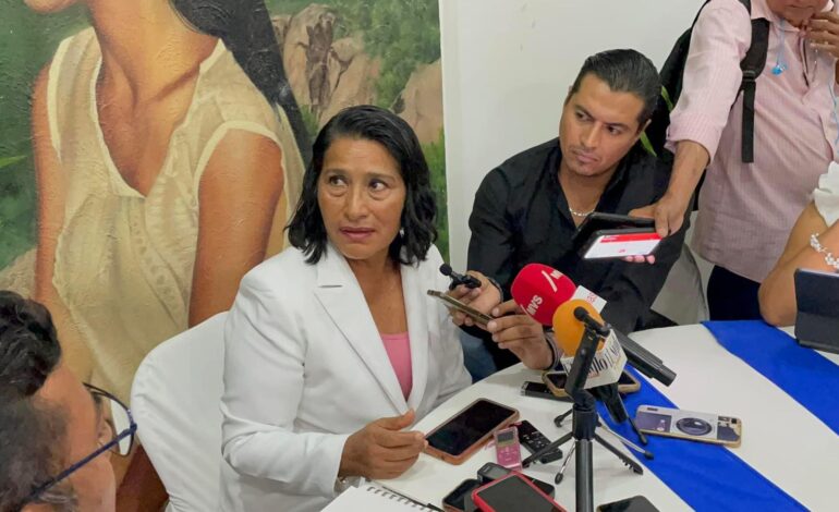 De ganar Movimiento Ciudadano no se pintaría de naranja sino de «lo negro»: Abelina López