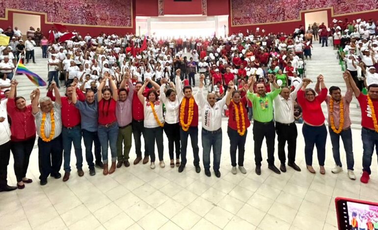 En la casa del priismo de Guerrero celebra Añorve la lealtad y compromiso con Alejandro Arcos, quien será alcalde de Chilpancingo