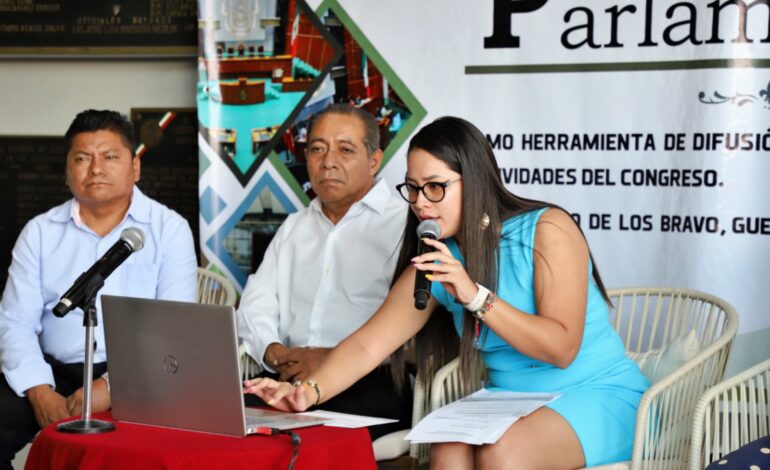 Presentan la Gaceta Parlamentaria del Congreso del estado de Guerrero