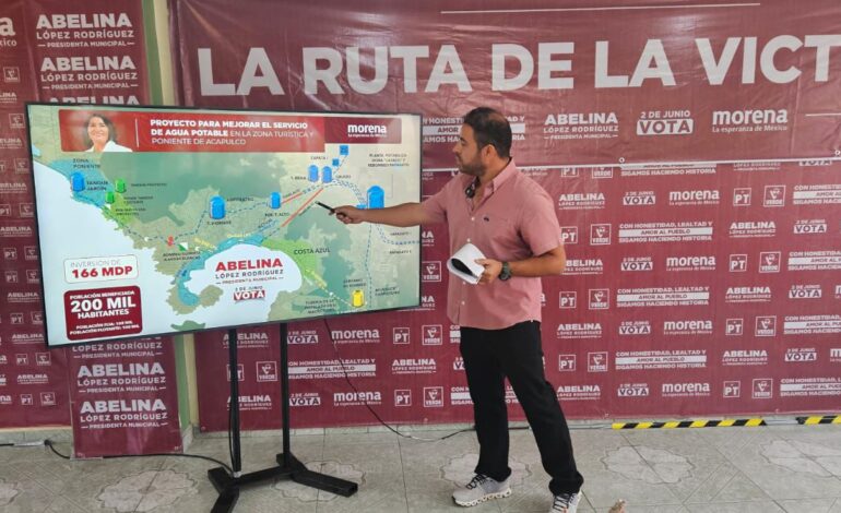Presenta Abelina López Rodríguez proyecto “La Continuidad de la Reconstrucción. Parte 2: infraestructura hídrica”