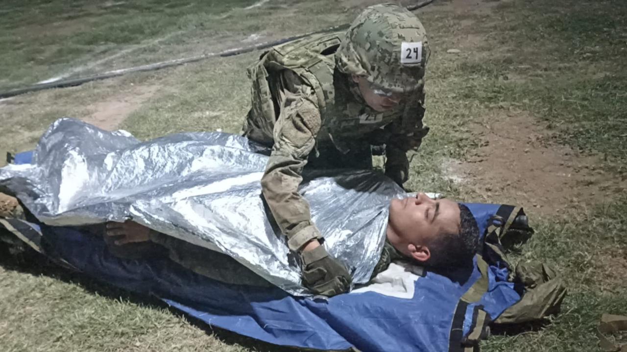 Personal de Sanidad Naval concluye el curso de Cuidado Táctico de Heridos en Combate