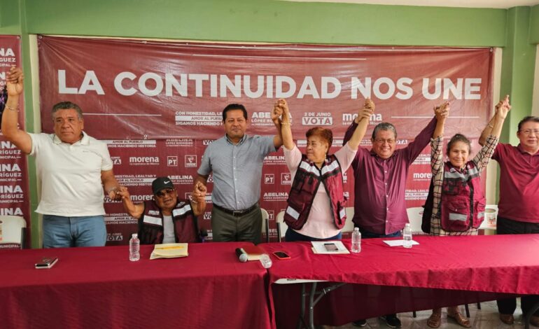 Se suman ex-priistas al proyecto de continuidad de Abelina López Rodríguez