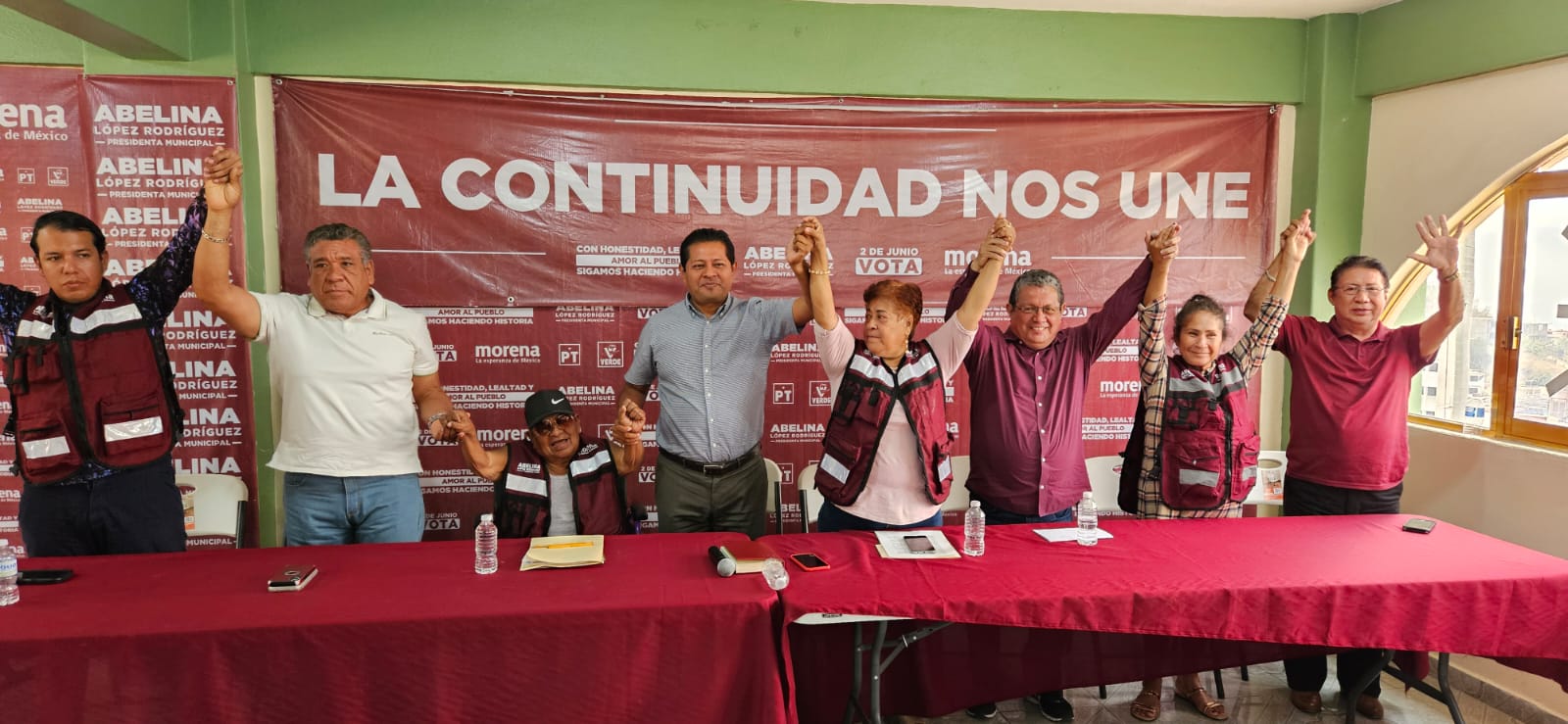 Se suman ex-priistas al proyecto de continuidad de Abelina López Rodríguez