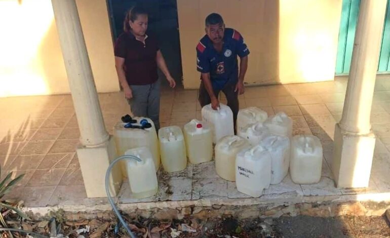 Atiende CAPASEG cloración de sistemas de agua en la Costa Grande