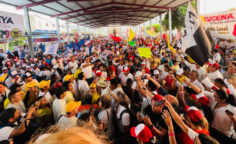 ¡Tenemos candidato! Gritan miles que acompañan a Fuerza y Corazón por Acapulco en cierre de campaña