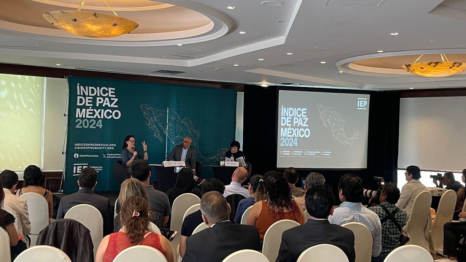 Persisten desafíos de crimen organizado y homicidios, a pesar de mejoras leves en indicadores del Índice de Paz de México