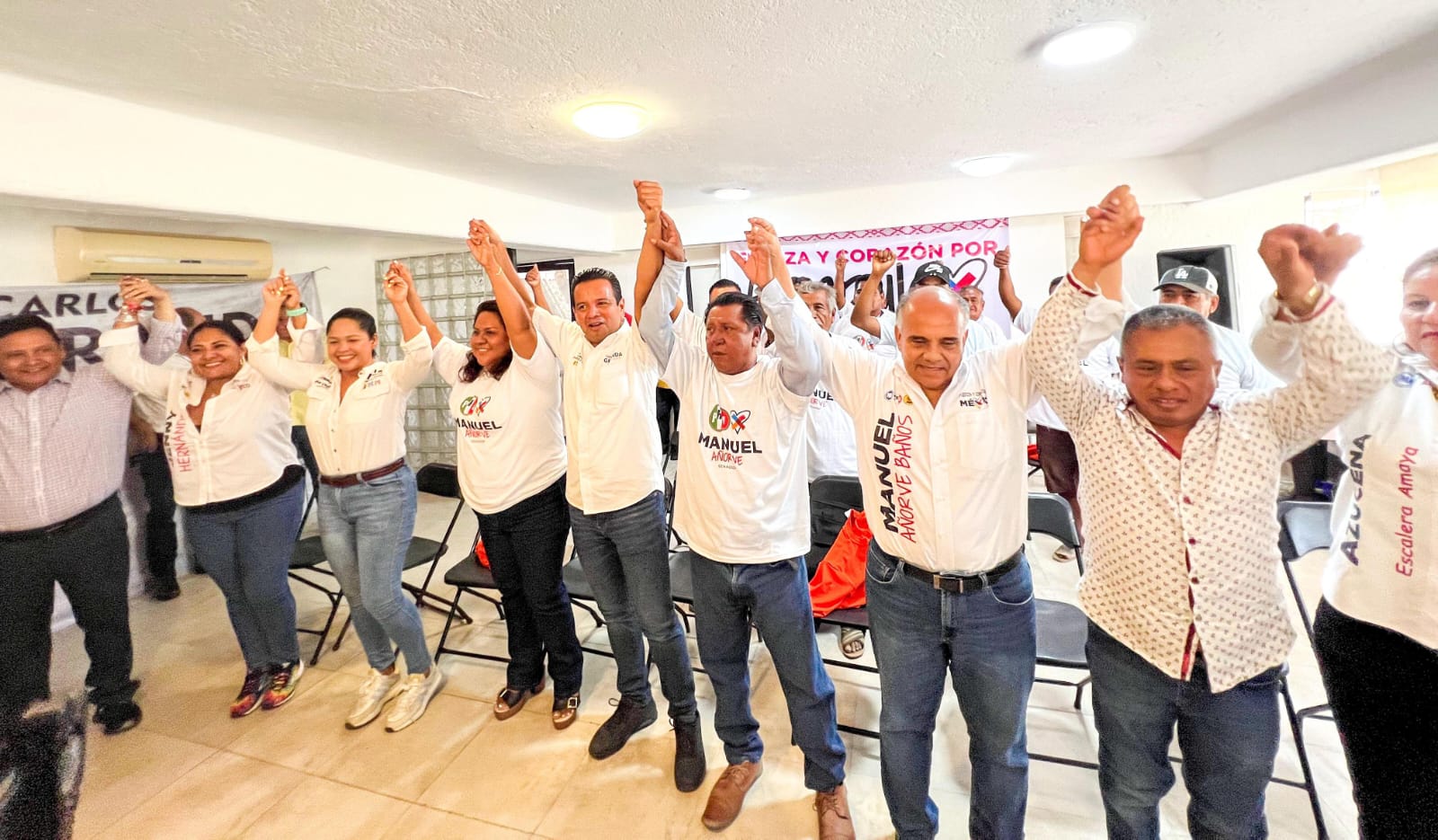 Suma Granda a toda la estructura que tenía MC en los Bienes Comunales y a excandidata a diputada