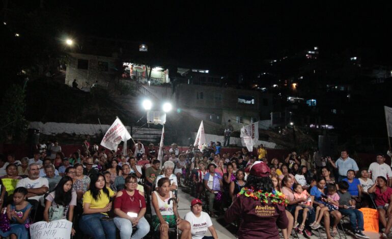 “Acapulco ya decidió, Abelina será nuestra presidenta municipal”, aseguran vecinos de Infonavit Alta Progreso