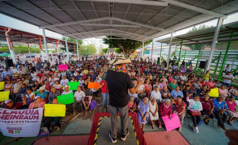 La contienda es por el pueblo y no por una persona, resalta Félix Salgado en Tlapa