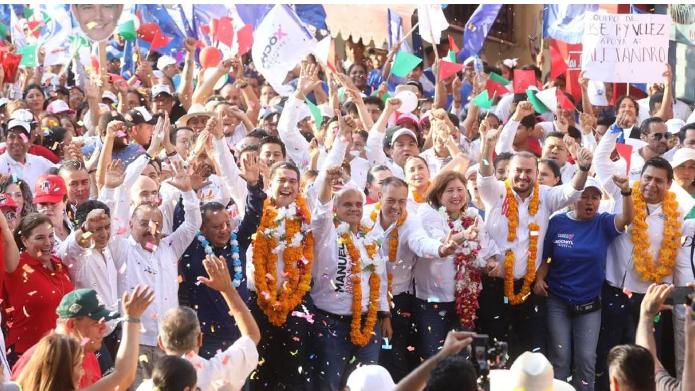 Confirma Añorve su triunfo, el de Alejandro Arcos en Chilpancingo y el de Gilberto Solano en Tlapa durante sus cierres de campaña