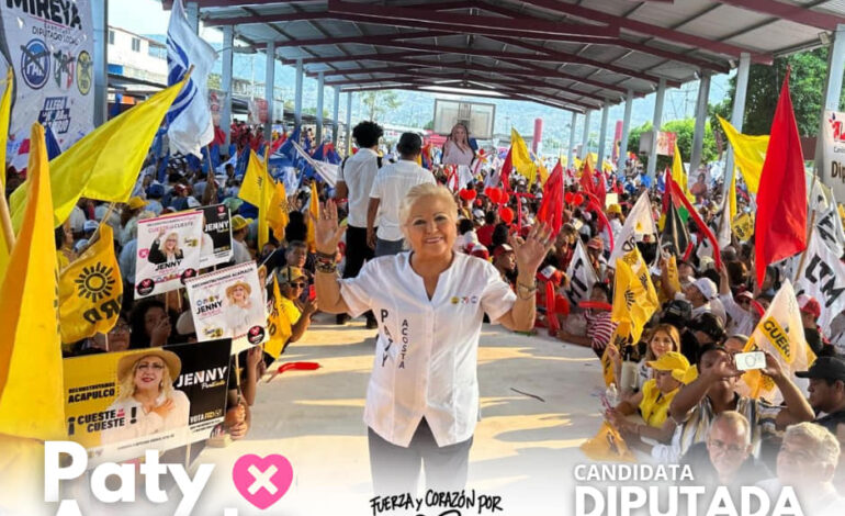 Paty Acosta, una mujer de la sociedad civil