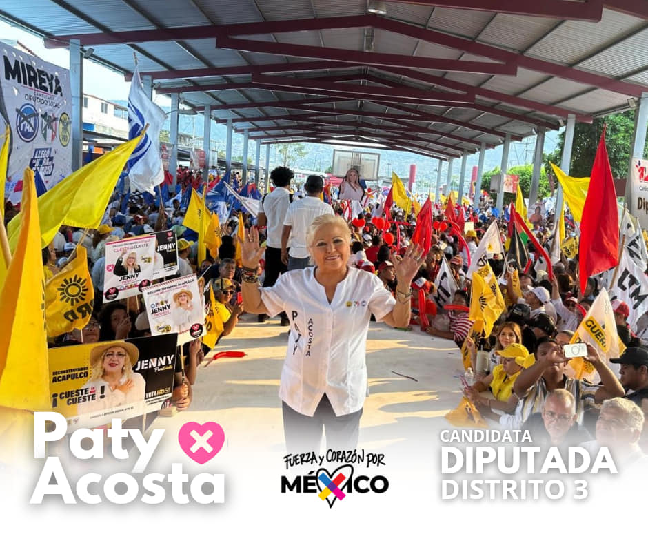 Paty Acosta, una mujer de la sociedad civil