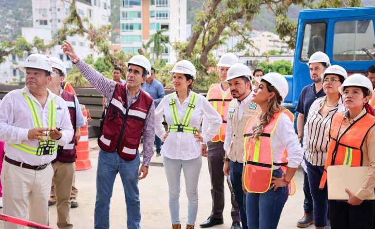 Supervisa Evelyn Salgado Pineda avances en la construcción del nuevo Hospital Regional de Alta especialidad del ISSSTE en Acapulco
