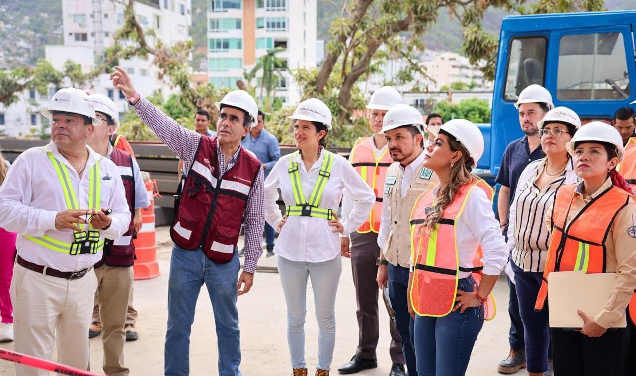Supervisa Evelyn Salgado Pineda avances en la construcción del nuevo Hospital Regional de Alta especialidad del ISSSTE en Acapulco