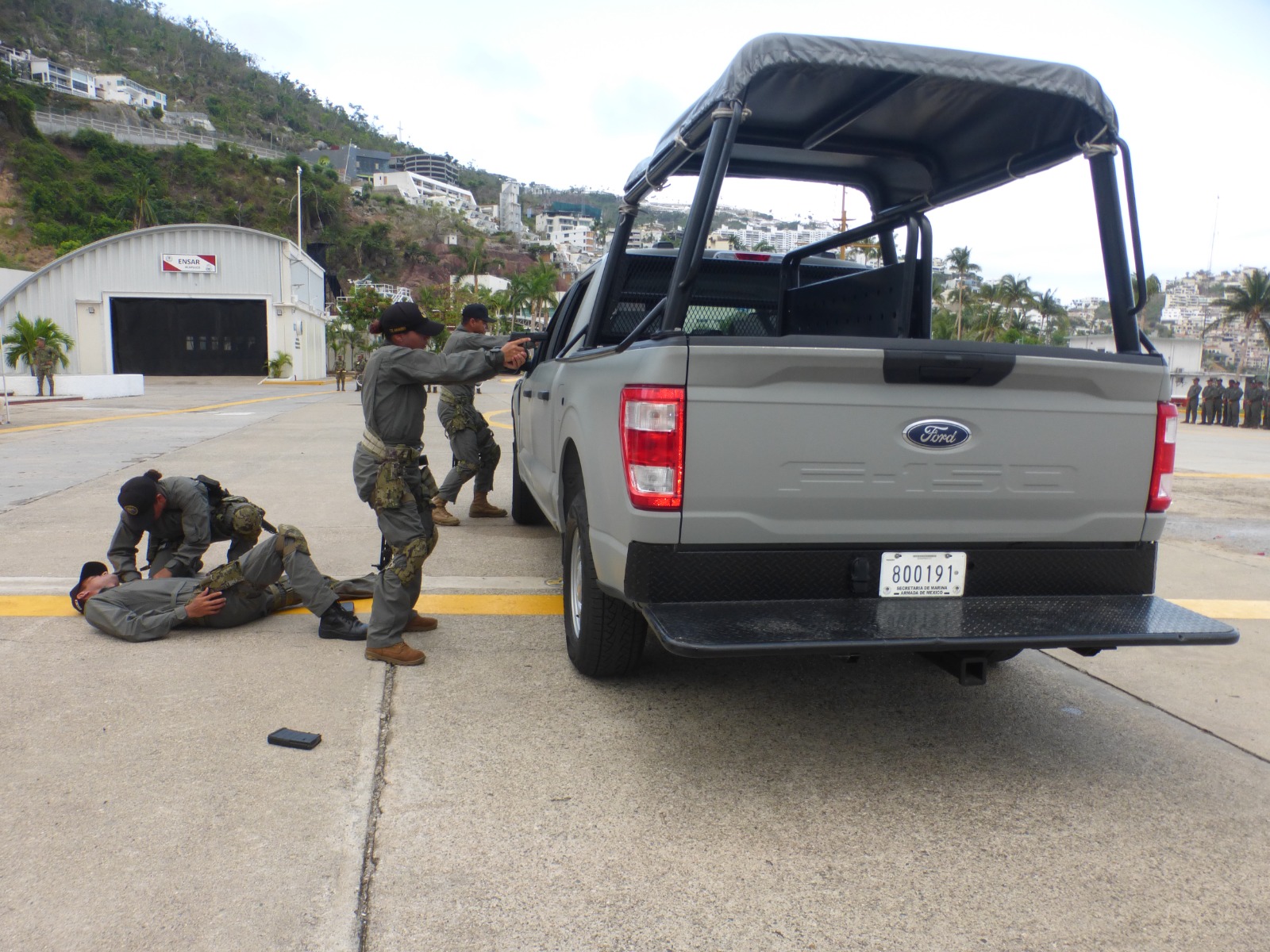 Personal Naval concluyó curso de Primera Respuesta ante Desastres