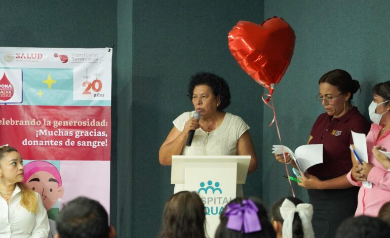 Tiene la Secretaría de Salud de Guerrero un programa permanente de donación altruista de sangre